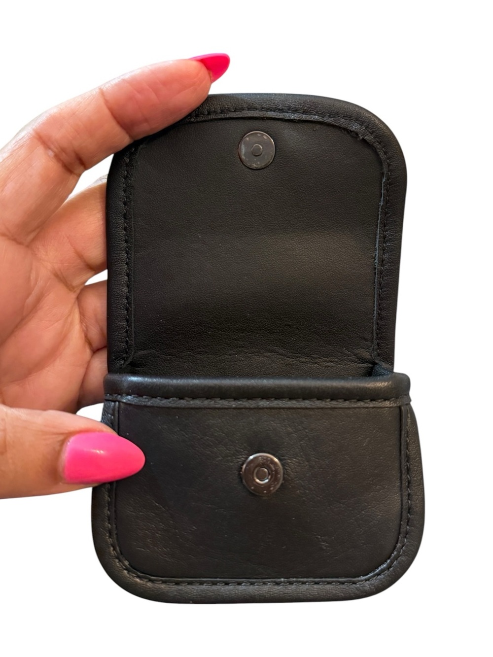 Coach Heritage Embossed Leather Hybrid Pouch/AirPod Case/Key Pouch/Coin Purse - Picture 11 of 14